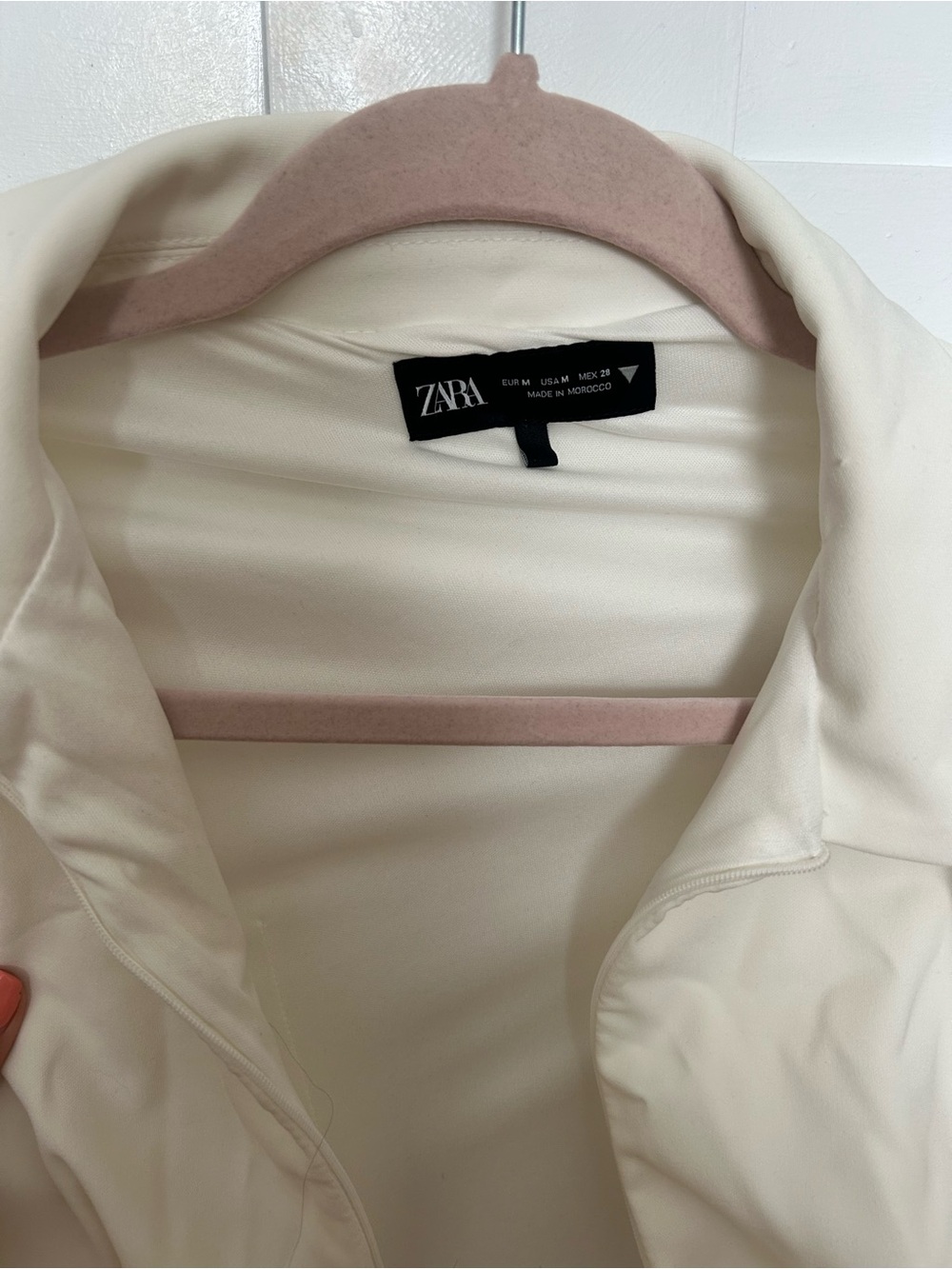 Zara White Tennis Polo Dress Size Medium - Picture 3 of 3